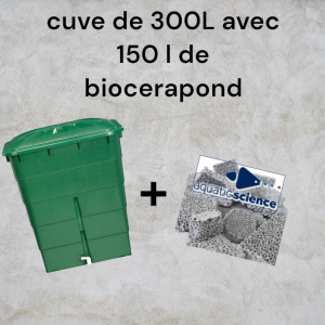 Cuve de 300 l avec biocerapond