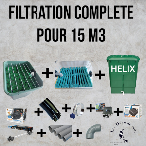 FILTRATION COMPLETE POUR 15 M3